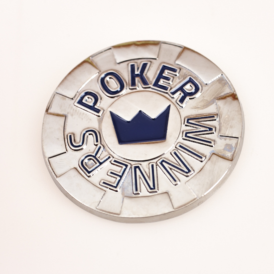 POKER WINNERS, MATT SILVER Coloured, Poker Card Guard