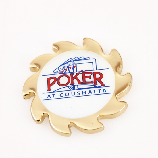 POKER AT COUSHATTA, Poker Spinner Card Guard