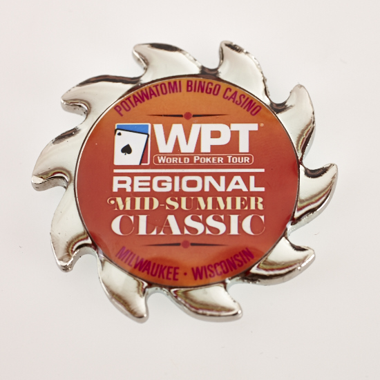 WPT WORLD POKER TOUR, REGIONAL MID-SUMMER CLASSIC, Poker Spinner Card Guard