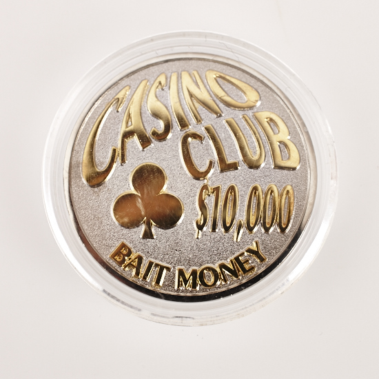 CASINO CLUB $10,000 BAIT MONEY, Poker Card Guard