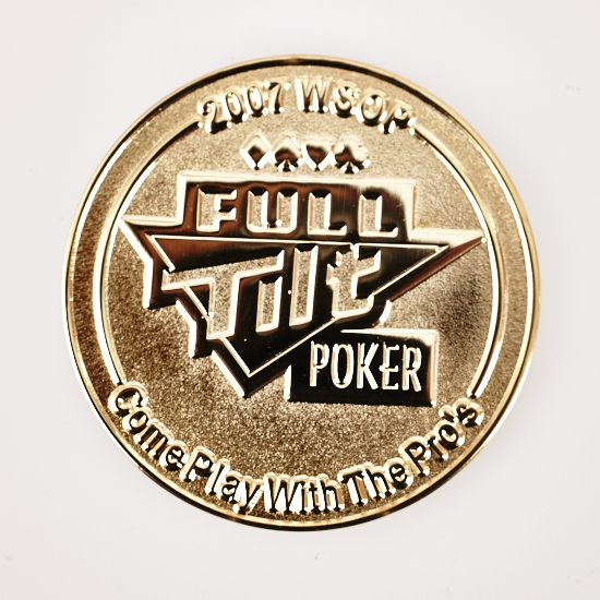 FULL TILT POKER, 2007 WSOP, COME PLAY WITH THE PROS, Poker Card Guard