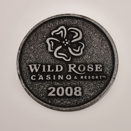 WILD ROSE CASINO 2008, SMALL TOWN FRIENDLY, BIG CITY FUN, Poker Card Guard