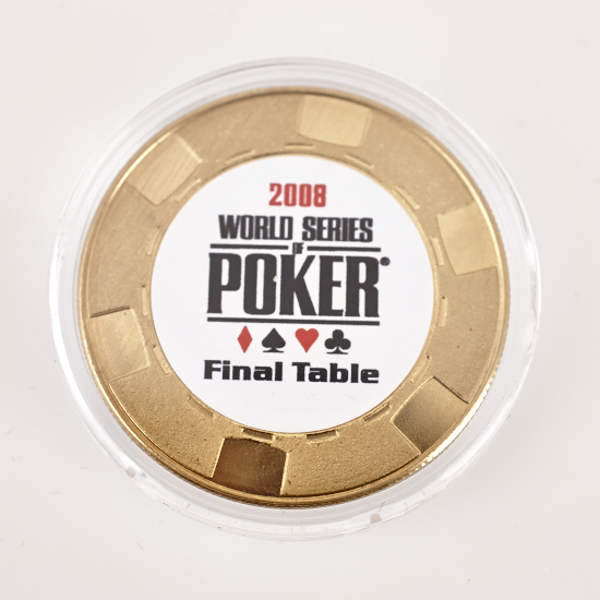 WSOP, World Series Of Poker, 2008 FINAL TABLE, Poker Card Guard
