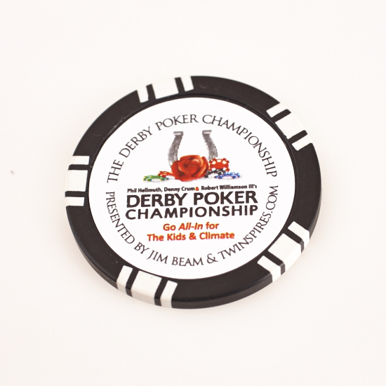THE DERBY POKER CHAMPIONSIP, GO ALL-IN FOR THE KIDS & CLIMATE, Poker Card Guard Chip