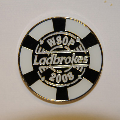 LADBROKES, WSOP WORLD SERIES OF POKER 2008, Poker Card Guard