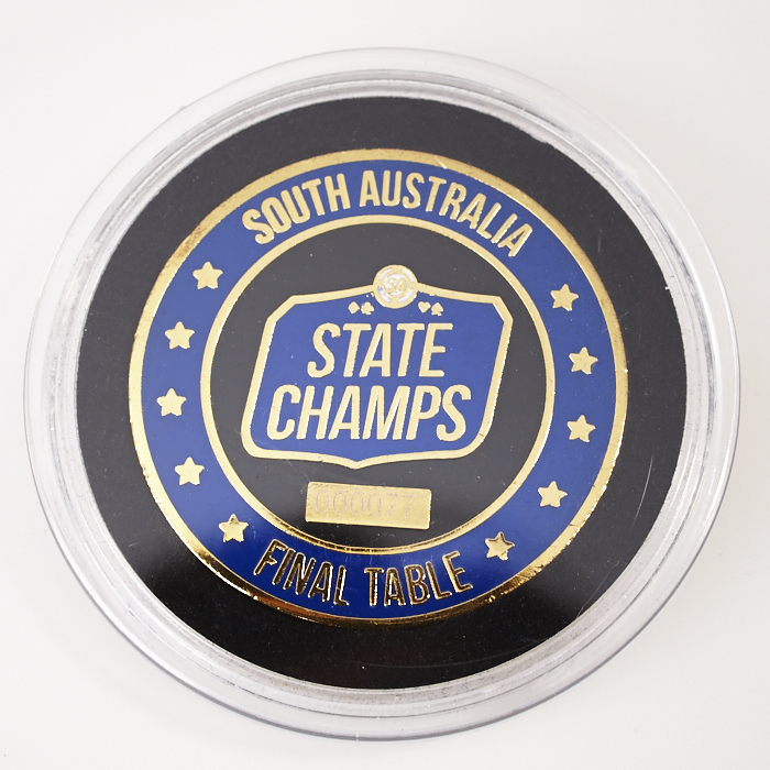 APL, AUSTRALIAN POKER LEAGUE, STATE CHAMPS, FINAL TABLE, SOUTH AUSTRALIA, Poker Card Guard