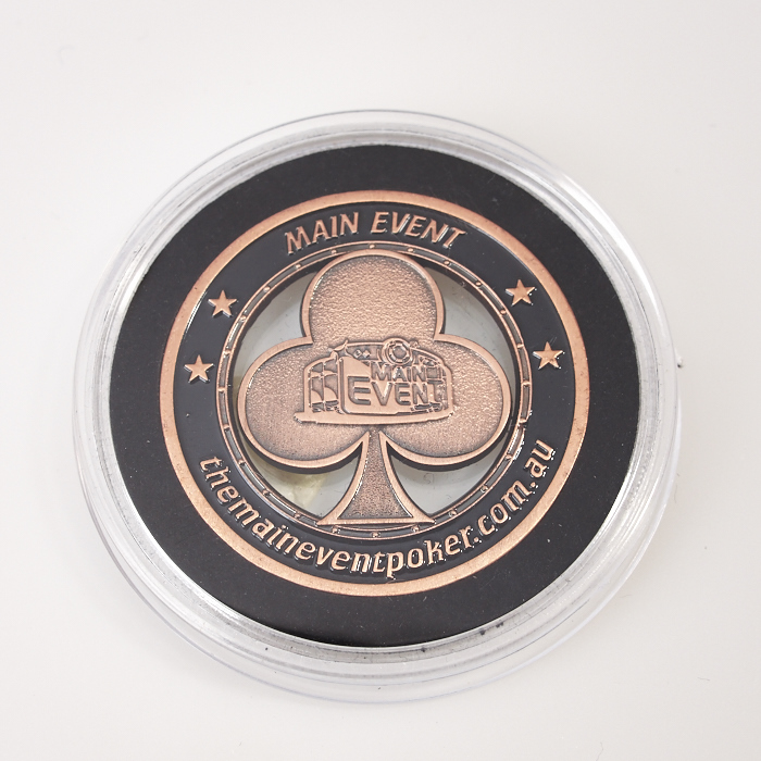888PL and APL, CROWN MELBOURNE, MAIN EVENT (BRONZE) Poker Card Guard