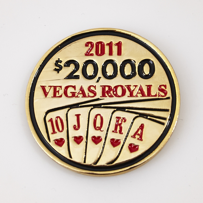 M RESORT 2011 $20,000 VEGAS ROYALS, Poker Card Guard
