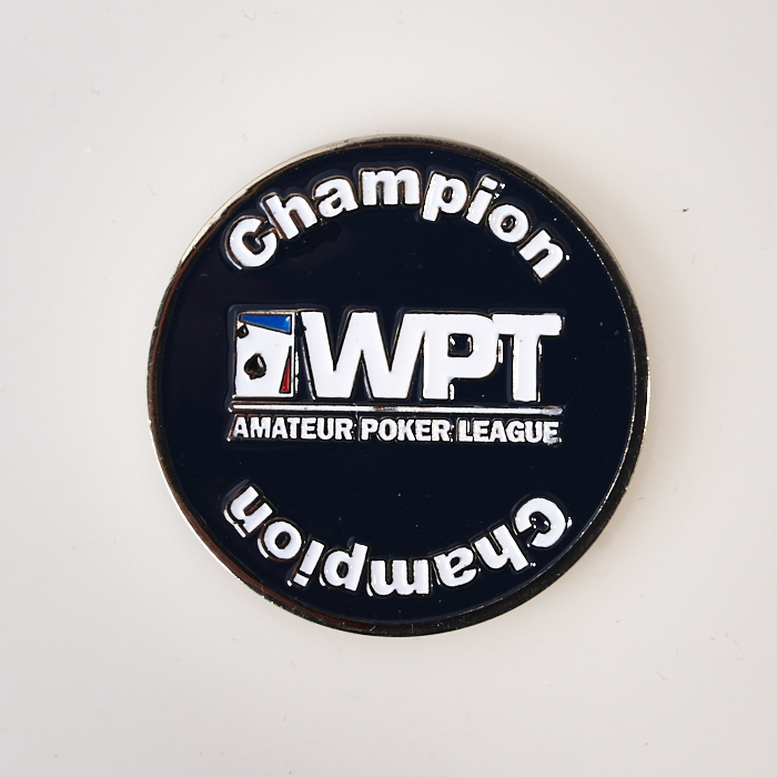 WPT WORLD POKER TOUR, AMATEUR POKER LEAGUE, CHAMPION, Poker Card Guard