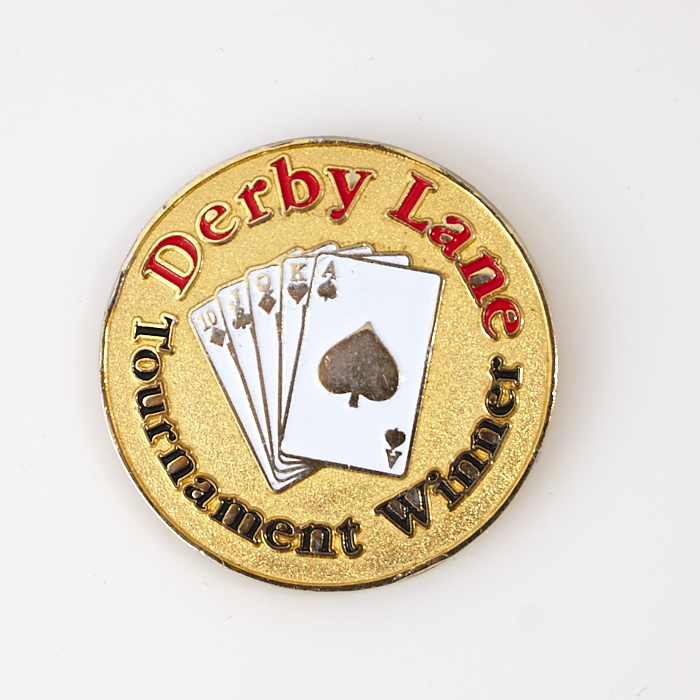 DERBY LANE TOURNAMENT WINNER, Poker Card Guard