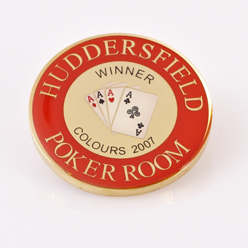 HUDDERSFIELD POKER ROOM, GROSVENOR CASINOS, WINNER COLOURS 2007, Poker Card Guard