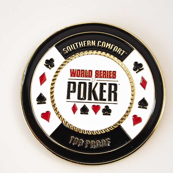 WSOP WORLD SERIES OF POKER, SOUTHERN COMFORT 100 PROOF, Poker Card Guard
