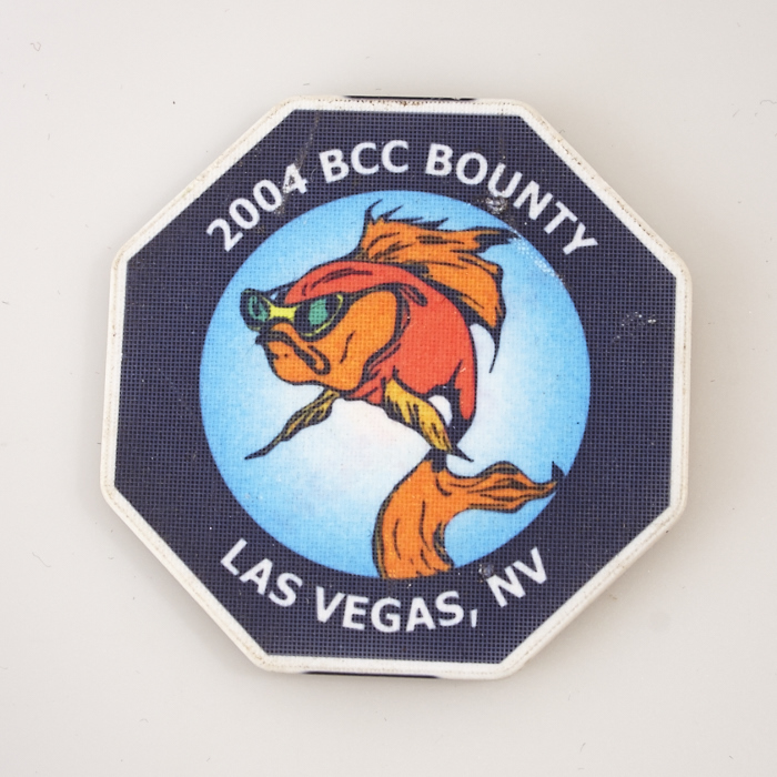 BARGE 2004 BCC BOUNTY, LAS VEGAS, NV, Poker Chip Card Guard