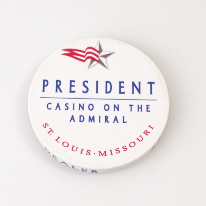 PRESIDENT CASINO ON THE ADMIRAL, Poker Dealer Button