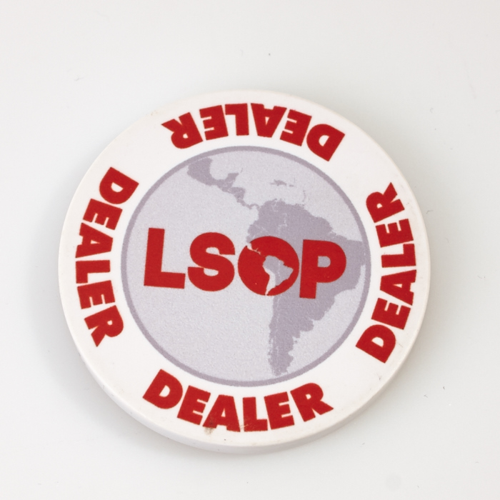 LSOP LATIN SERIES OF POKER, Poker Dealer Button