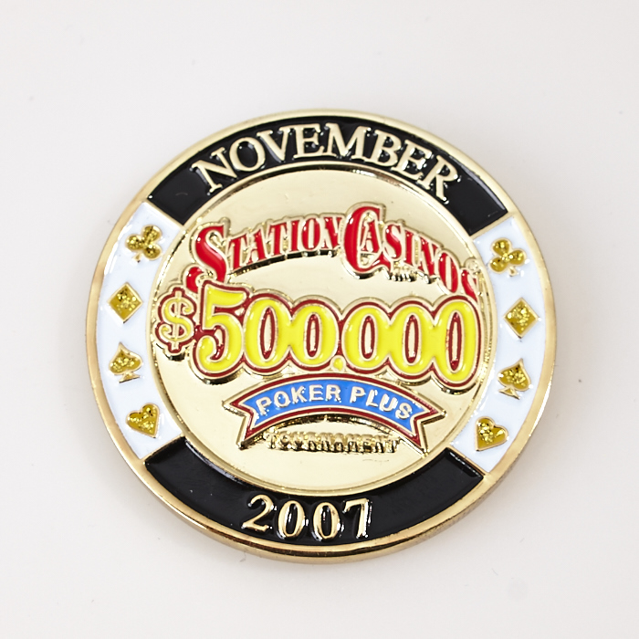 STATION CASINOS, NOVEMBER 2007, $500,000 POKER PLUS, Poker Card Guard