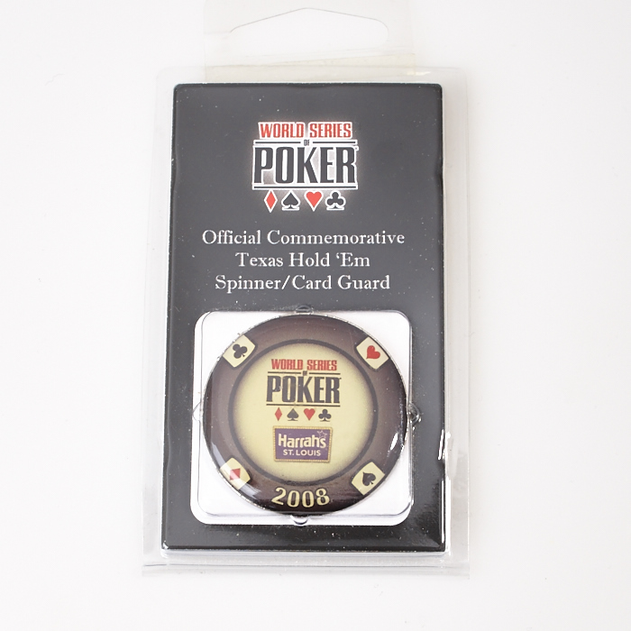 WSOP WORLD SERIES OF POKER, HARRAH’S CASINO, ST. LOUIS, Poker Spinner Card Guard