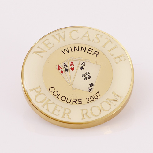 NEWCASTLE POKER ROOM, WINNER COLOURS 2007, GROSVENOR CASINOS, Poker Card Guard