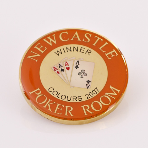 NEWCASTLE POKER ROOM, WINNER COLOURS 2007, GROSVENOR CASINOS, Poker Card Guard