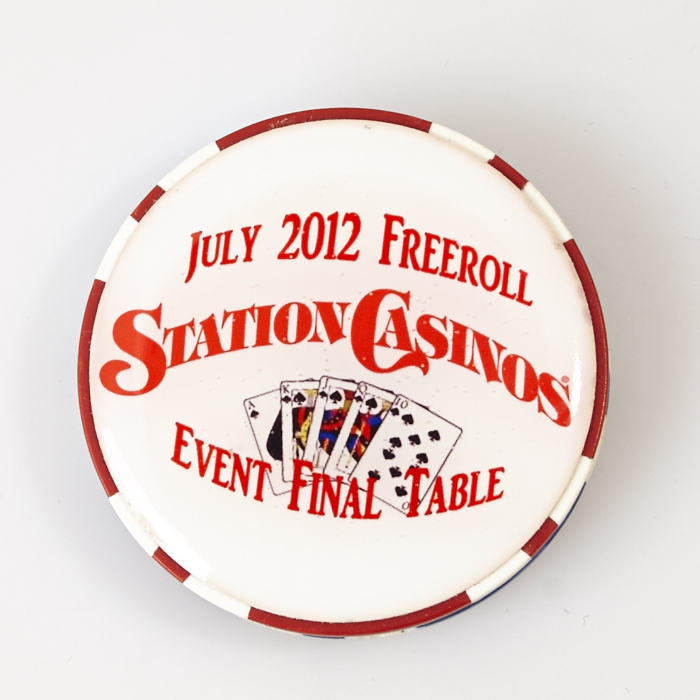 STATION CASINOS EVENT FINAL TABLE, JULY 2012 FREEROLL, Poker Card Guard