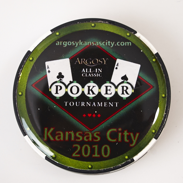 ARGOSY CASINO, ALL-IN CLASSIC TOURNAMENT, KANSAS CITY 2010, Poker Card Guard