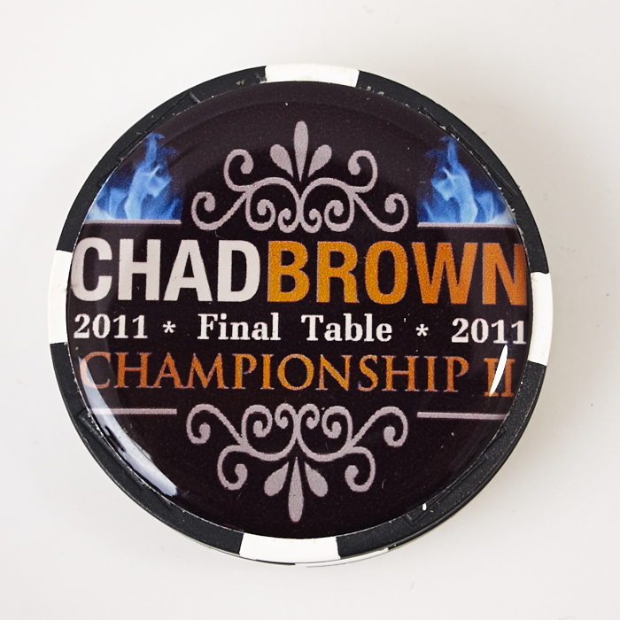 CHAD BROWN 2011 FINAL TABLE, CHAMPIONSHIP II, JACKSONVILLE POKER ROOMS, Poker Card Guard