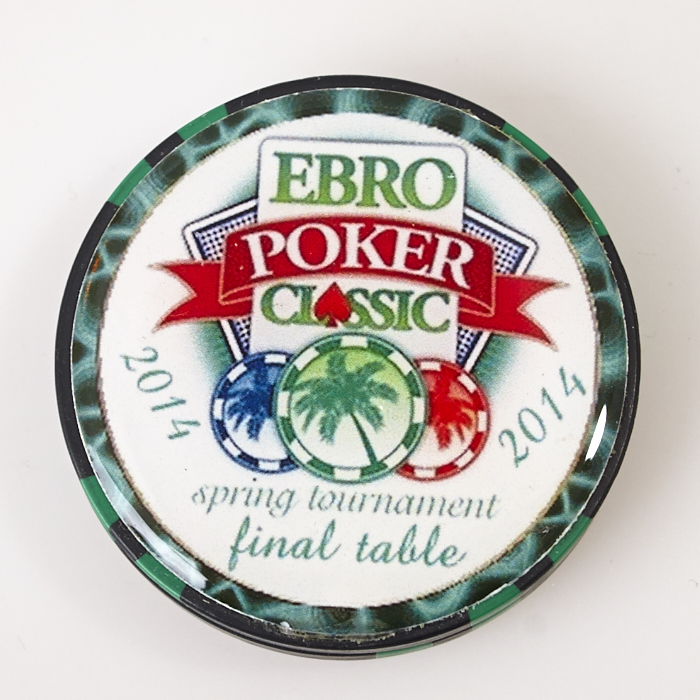 EBRO GREYHOUND PARK, EBRO POKER CLASSIC 2014, SPRING TOURNAMENT, FINAL TABLE, Poker Card Guard