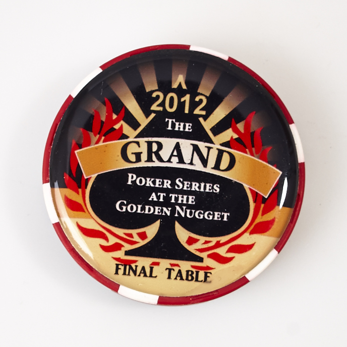 THE GRAND POKER SERIES AT THE GOLDEN NUGGET 2012, FINAL TABLE, Poker Card Guard