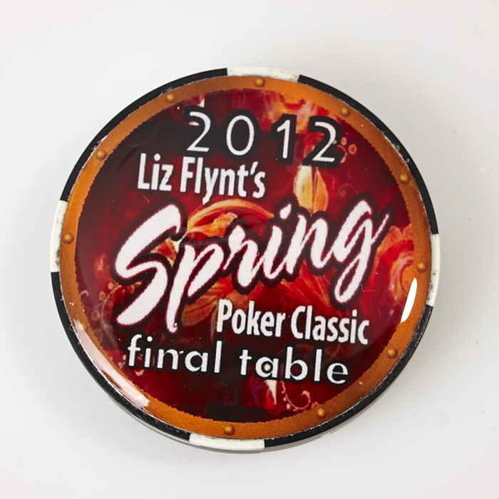 HUSTLER LIZ FLYNTS SPRING POKER CLASSIC 2012 FINAL TABLE, Poker Card Guard