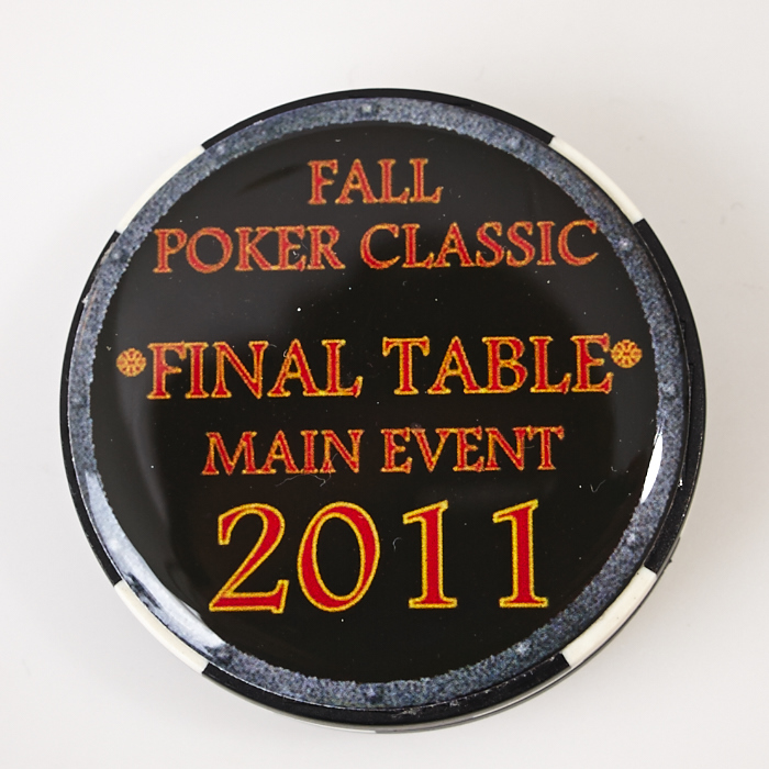 CANTERBURY PARK, FALL POKER CLASSIC, FINAL TABLE MAIN EVENT 2011, Poker Card Guard