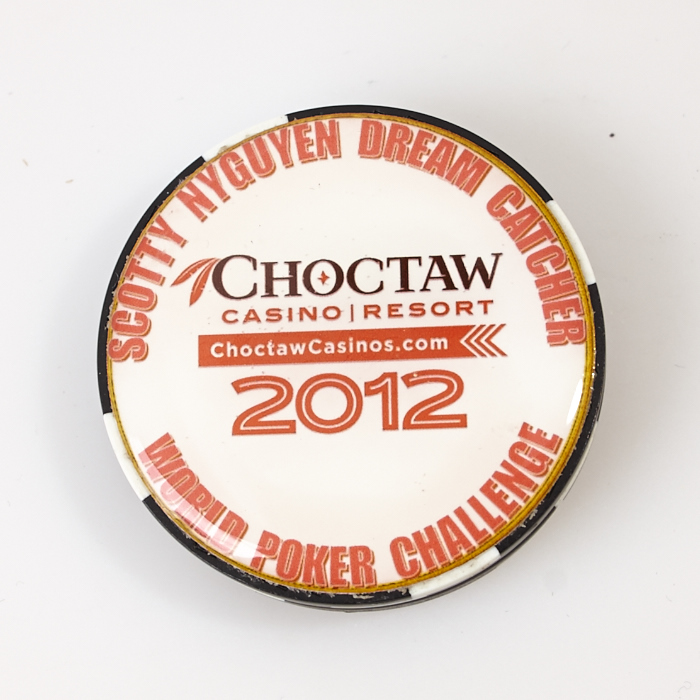 CHOCTAW CASINO, SCOTTY NYGUYEN DREAM CATCHER 2012, WORLD POKER CHALLENGE, Poker Card Guard