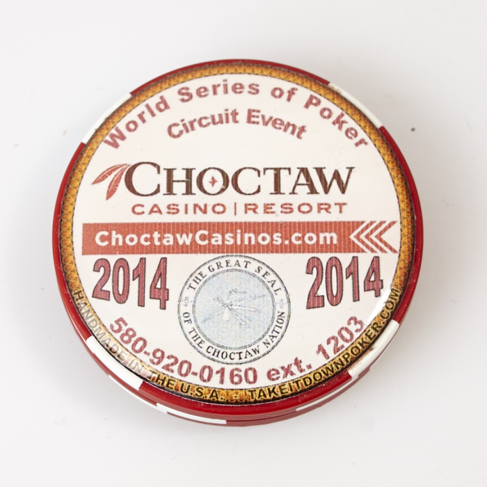 WSOP WORLD SERIES OF POKER CIRCUIT EVENT 2014, CHOCTAW CASINO, Poker Card Guard