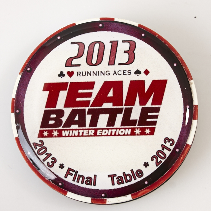 RUNNING ACES TEAM BATTLE, WINTER EDITION 2013 FINAL TABLE, Poker Card Guard