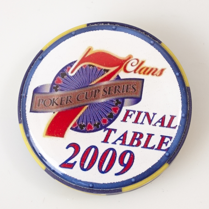 COUSHATTA  CASINO, 7 CLANS POKER CUP SERIES, FINAL TABLE 2009, Poker Card Guard
