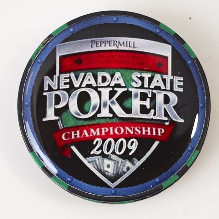 PEPPERMILL CASINO NEVADA STATE POKER CHAMPIONSHIP, FINAL TABLE 2009, Poker Card Guard