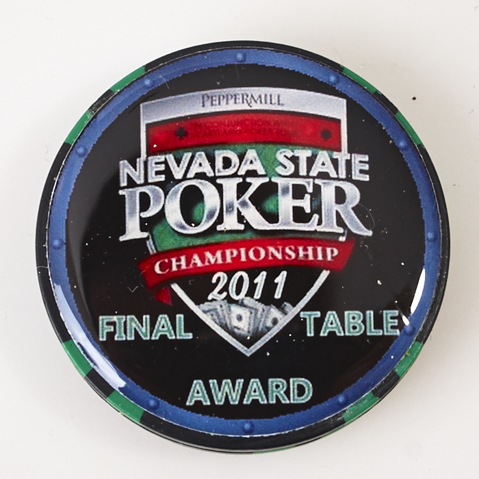 PEPPERMILL CASINO NEVADA STATE POKER CHAMPIONSHIP, FINAL TABLE 2011, Poker Card Guard