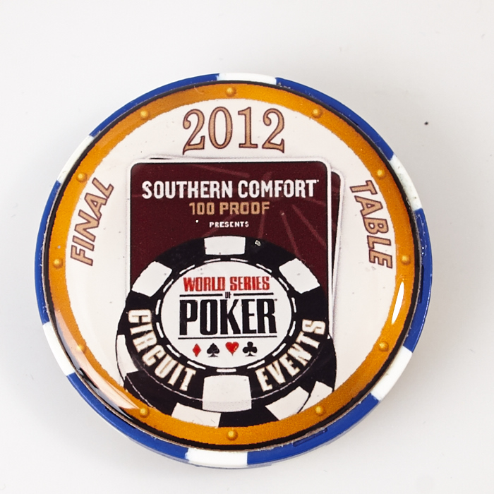 WSOP WORLD SERIES OF POKER, HORSESHOE BOSSIER CITY LA, FINAL TABLE 2012, Poker Card Guard