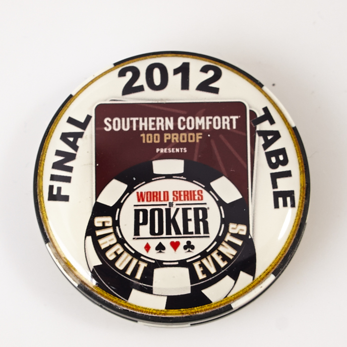 WSOP WORLD SERIES OF POKER, HORSESHOE SOUTHERN INDIANA, FINAL TABLE 2012, Poker Card Guard