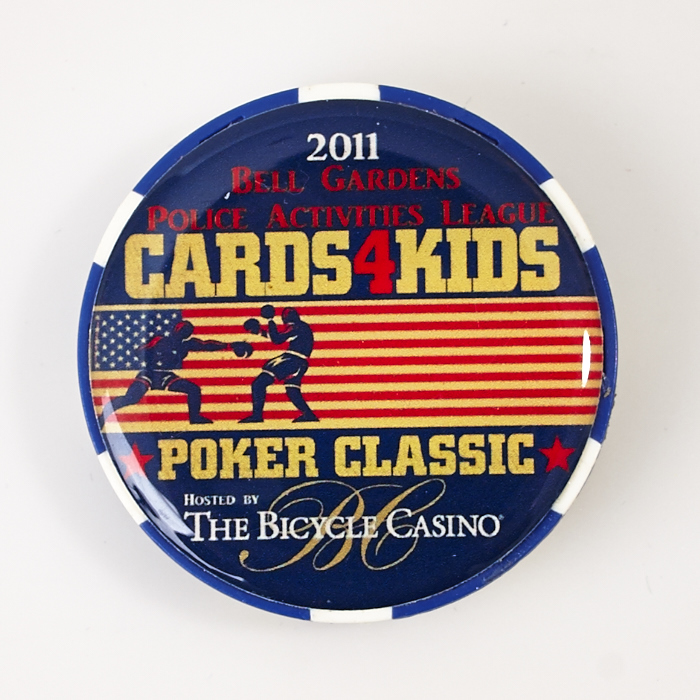 THE BICYCLE CASINO, POLICE ACTIVITIES LEAGUE, CARDS4KIDS POKER CLASSIC 2011, Poker Card Guard