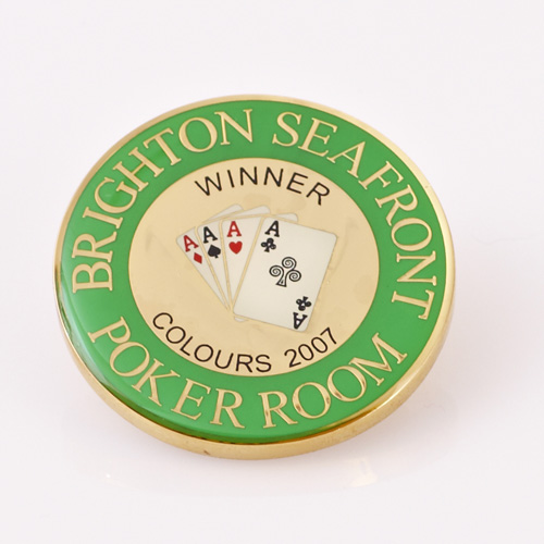 BRIGHTON SEAFRONT POKER ROOM, GROSVENOR CASINOS, WINNER COLOURS 2007, Poker Card Guard