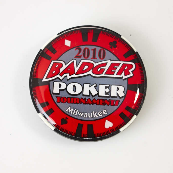 BADGER POKER TOURNAMENTS, WINTER CHAMPION 2010, Poker Card Guard