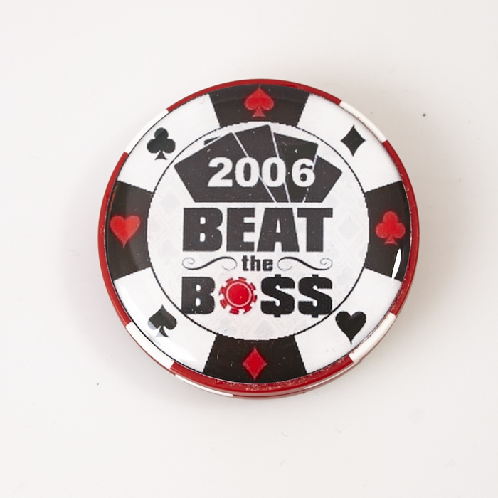 TREASURE ISLAND CASINO, BEAT THE BOSS BOUNTY 2006, Poker Card Guard