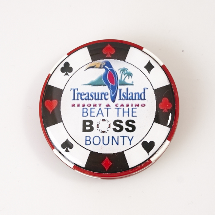 TREASURE ISLAND CASINO, BEAT THE BOSS BOUNTY 2006, Poker Card Guard