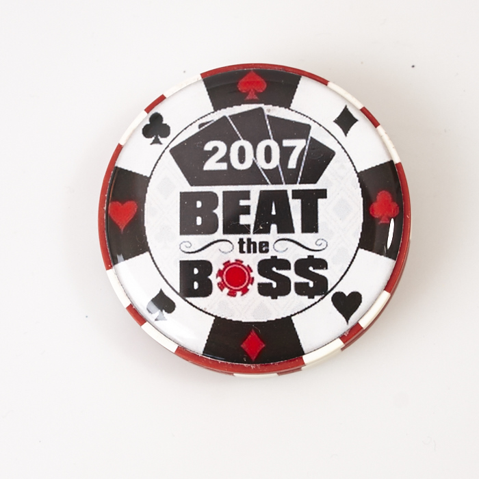 TREASURE ISLAND CASINO, BEAT THE BOSS BOUNTY 2007, Poker Card Guard