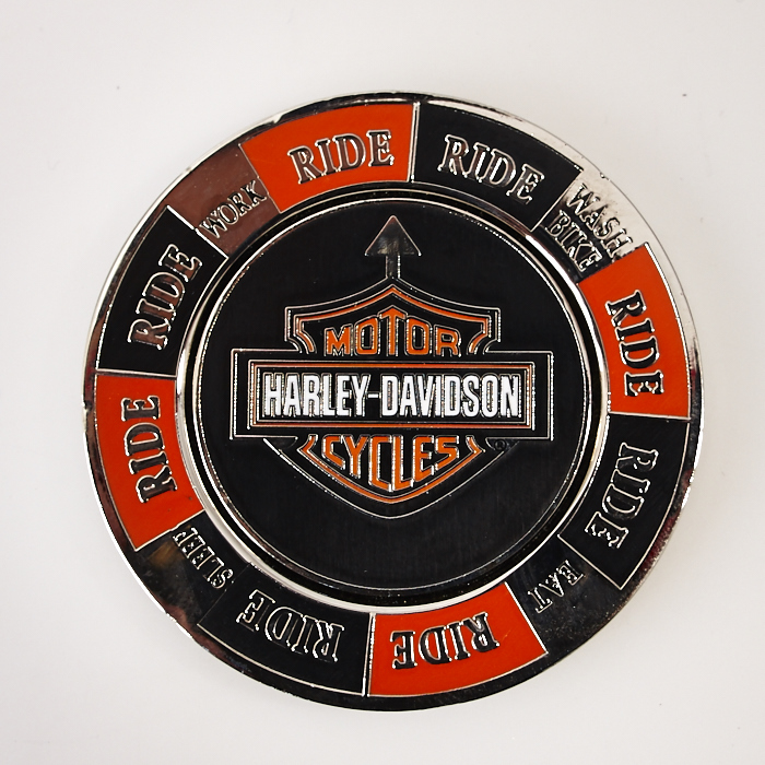 HARLEY DAVIDSON, Work, Ride, Wash Bike, Sleep, Poker Card Guard