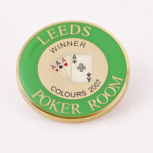 LEEDS POKER ROOM, WINNER COLOURS 2007, GROSVENOR CASINOS, Poker Card Guard