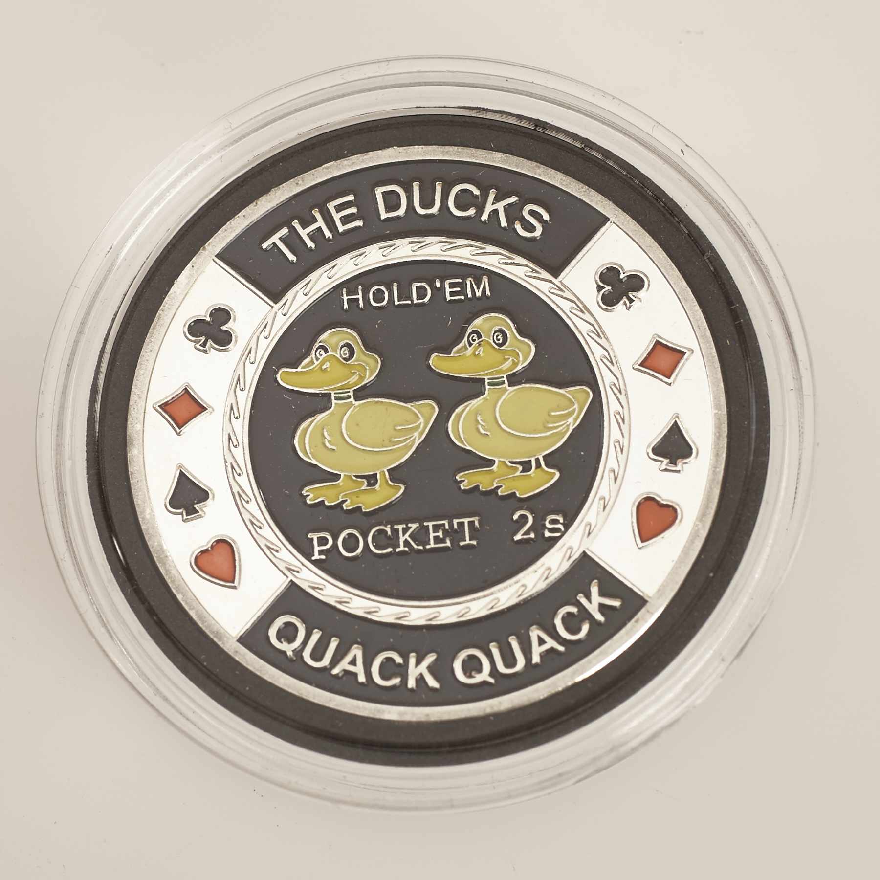 NPL, NATIONAL POKER LEAGUE, THE DUCKS, POCKET 2’s, QUACK QUACK, Poker Card Guard
