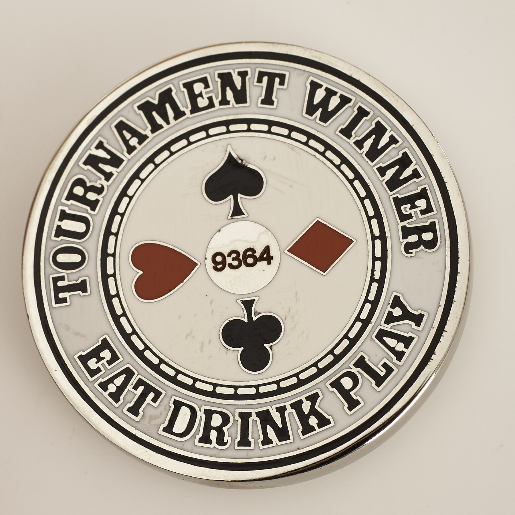 NPPL NATIONAL PUB POKER LEAGUE (No. 9364), TOURNAMENT WINNER, EAT DRINK PLAY, Poker Card Guard
