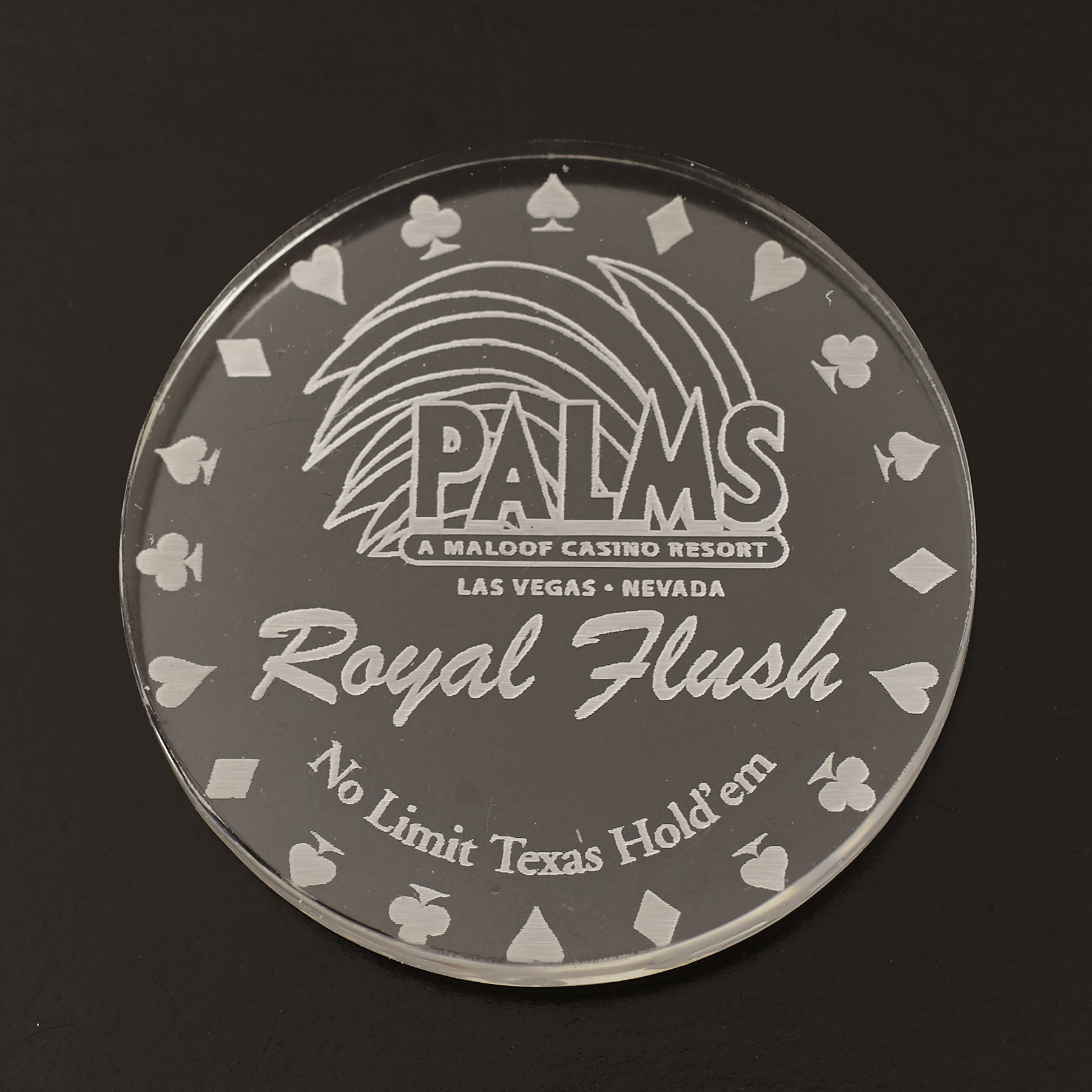 PALMS, ROYAL FLUSH, NO LIMIT TEXAS HOLD’EM (UNIQUE), Poker Card Guard
