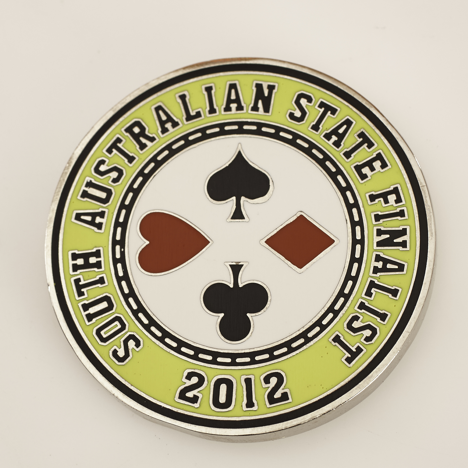 NPPL NATIONAL PUB POKER LEAGUE (No. 90), SOUTH AUSTRALIAN STATE FINALIST 2012, Poker Card Guard